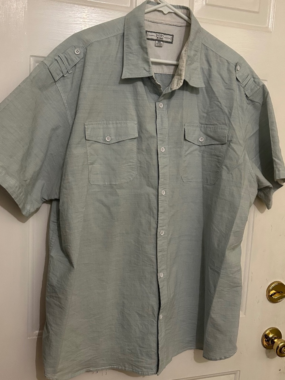 pd&c, short sleeve shirt, 3XL, light blue